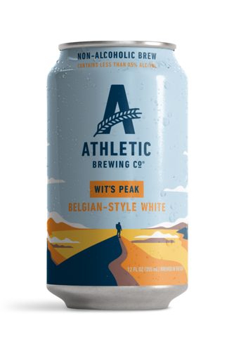 Athletic Brewing - Wit's Peak Witbier (Non-Alcoholic)