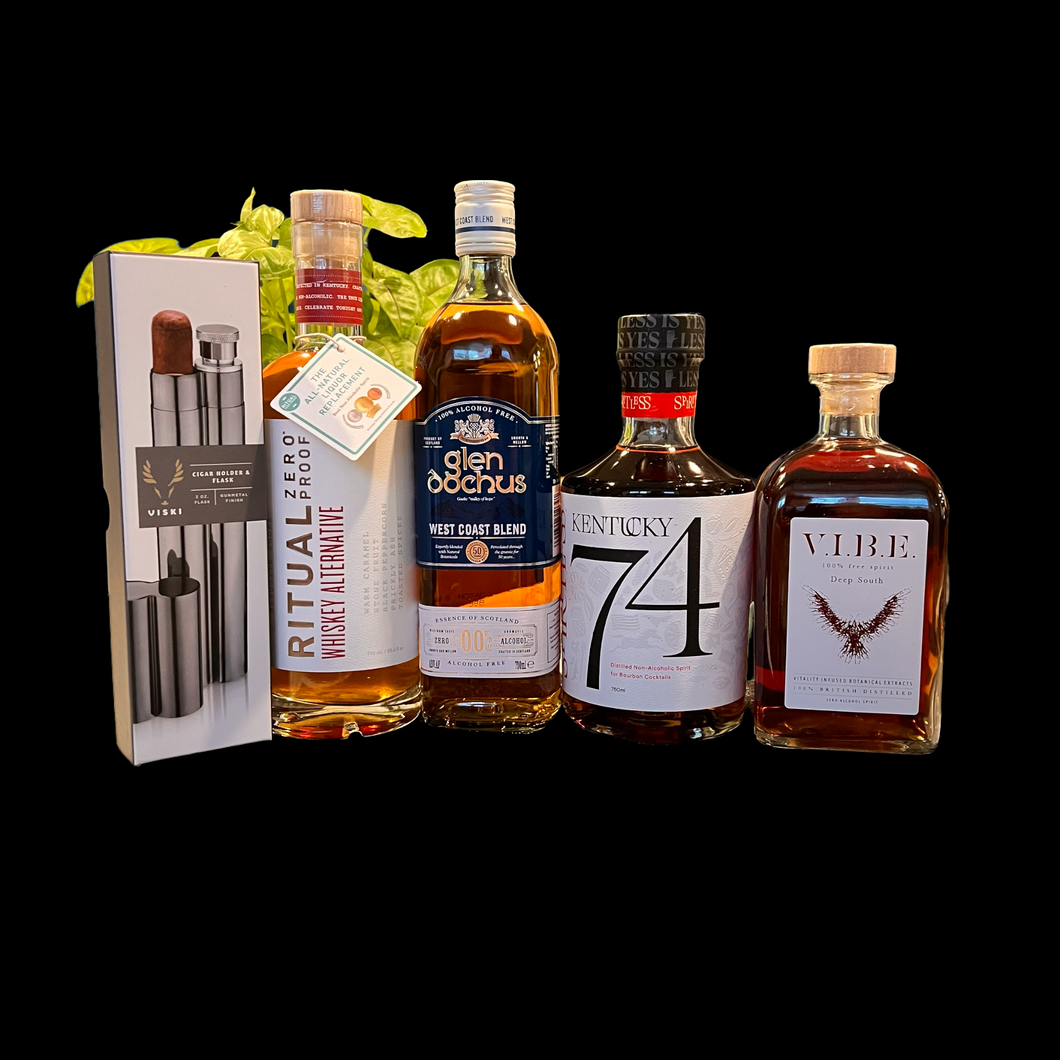 Whiskey / Bourbon / Scotch Non-Alcoholic Sampler