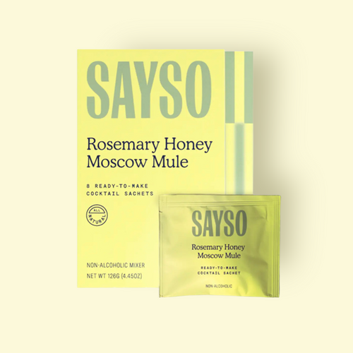 Sayso Rosemary Honey Non-Alcoholic Moscow Mule (8 ct)
